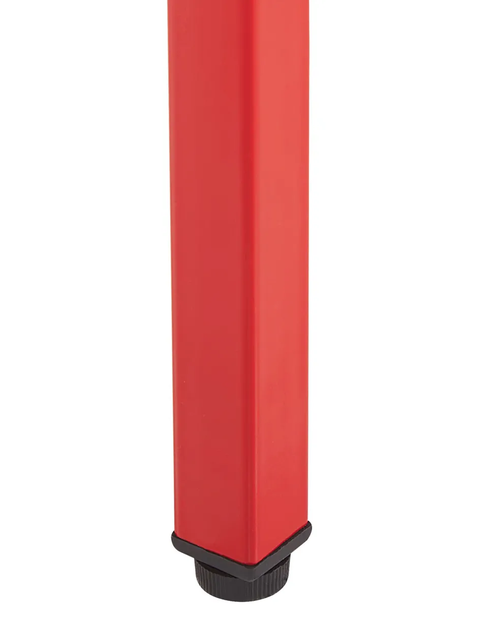 Aparador Com 2 Portas De Metal Vermelho Uria