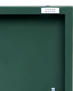 Aparador Com 2 Portas De Metal Verde Uria