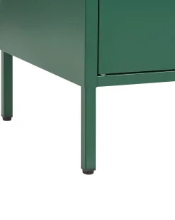 Aparador Com 2 Portas De Metal Verde Uria