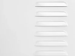Aparador Com 3 Portas Em Metal Branco Cardiff