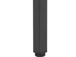 Aparador Com 2 Portas Em Metal Preto Wakatipu