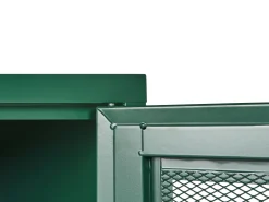 Aparador Com 2 Portas Em Metal Verde Wakatipu