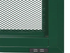 Aparador Com 2 Portas Em Metal Verde Wakatipu