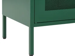 Aparador Com 2 Portas Em Metal Verde Wakatipu