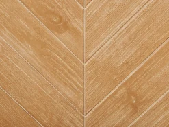 Aparador Com 2 Portas Em Madeira Clara E Preto Alaska