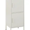 Armario Com 2 Portas De Metal Branco Huron