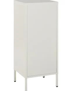 Armario Com 2 Portas De Metal Branco Huron