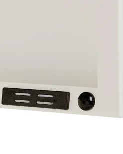 Armario Com 2 Portas De Metal Branco Huron