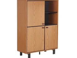 Armario Com 3 Portas Em Madeira Clara Paramount