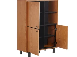 Armario Com 3 Portas Em Madeira Clara Paramount