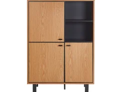 Armario Com 3 Portas Em Madeira Clara Paramount