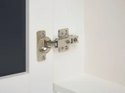 Armario De Casa De Banho Com Espelho 80 X 70 Cm Branco Navarra