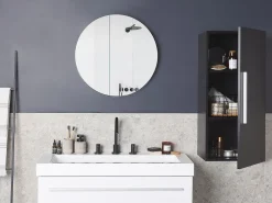 Armario De Casa De Banho De Parede Preto Bilbao