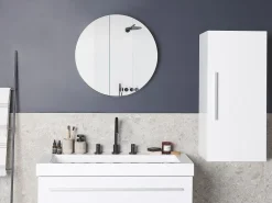 Armario De Casa De Banho De Parede Branco Bilbao