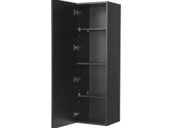 Armario De Casa De Banho Preto Mataro