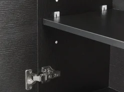 Armario De Casa De Banho Preto Mataro