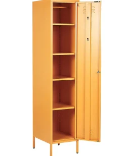Armario De Metal Amarelo 185 Cm Frome