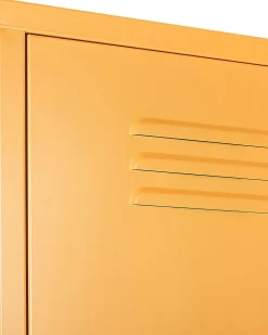 Armario De Metal Amarelo 185 Cm Frome