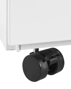 Armario De Metal Branco Com 3 Gavetas Bolsena