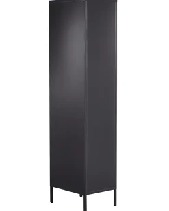 Armario De Metal Preto 185 Cm Frome