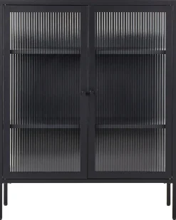 Armario De Metal Preto Lerryn