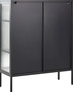 Armario De Metal Preto Lerryn