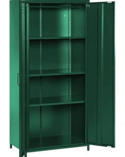 Armario De Metal Verde Com 2 Portas 171 Cm Varna