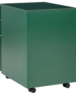 Armario De Metal Verde Com 3 Gavetas Cami