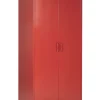 Armario De Metal Vermelho Com 2 Portas 171 Cm Varna