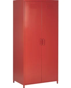 Armario De Metal Vermelho Com 2 Portas 171 Cm Varna
