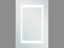 Armario De Parede Com Espelho E Luz Led 40 X 60 Cm Malaspina