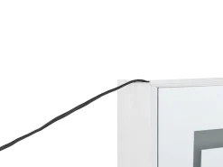 Armario De Parede Com Espelho E Luz Led 40 X 60 Cm Malaspina