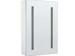 Armario De Parede Com Espelho E Iluminação Led Cameron