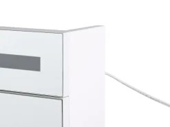 Armario De Parede Com Espelho E Luz Led 60 X 60 Cm Jaramillo