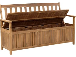 Banco De Jardim Em Madeira De Acacia 160 Cm Com Arrumação Sovana