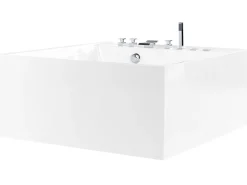Banheira Autonoma De Hidromassagem Em Acrilico Branco 130 X 130 Cm Tahua