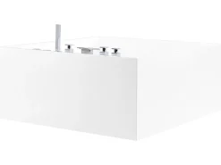 Banheira Autonoma De Hidromassagem Em Acrilico Branco 130 X 130 Cm Tahua