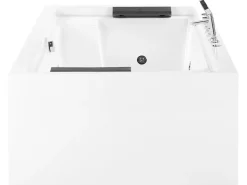 Banheira Autonoma De Hidromassagem Em Acrilico Branco 180 X 110 Cm Saona