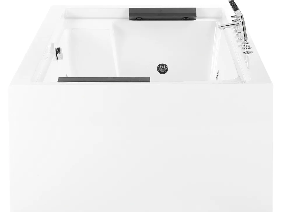 Banheira Autonoma De Hidromassagem Em Acrilico Branco 180 X 110 Cm Saona