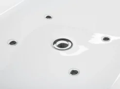 Banheira Autonoma De Hidromassagem Em Acrilico Branco Com Led 170 X 80 Cm Nevis