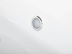 Banheira Autonoma De Hidromassagem Em Acrilico Branco Com Led 170 X 80 Cm Nevis