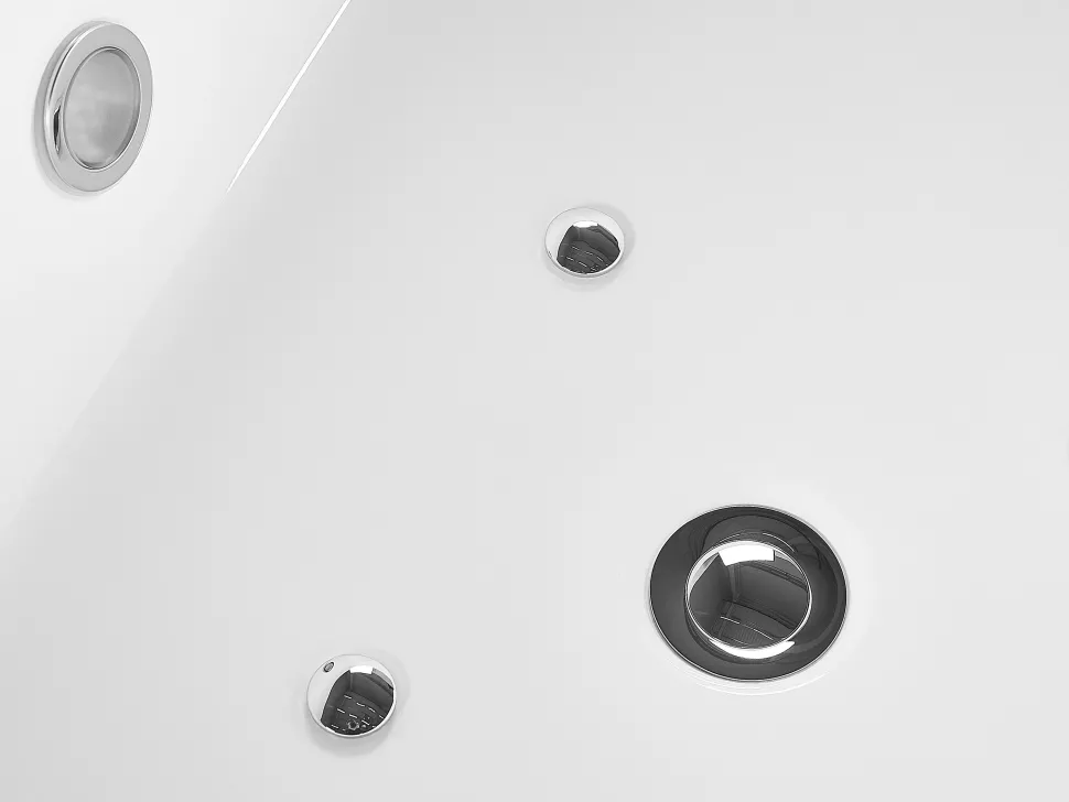 Banheira Autonoma De Hidromassagem Em Acrilico Preto Com Led 180 X 85 Cm Antigua