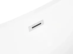 Banheira Autonoma De Hidromassagem Em Acrilico Preto Com Led 180 X 85 Cm Antigua