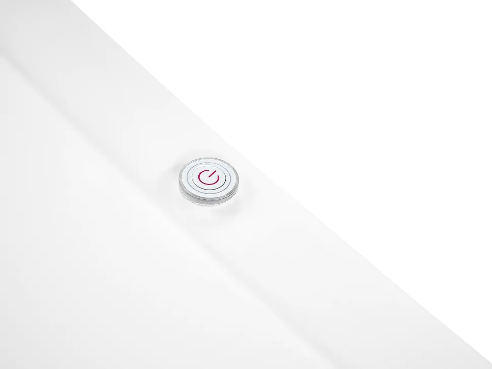 Banheira Autonoma De Hidromassagem Em Acrilico Branco Com Led 180 X 85 Cm Antigua