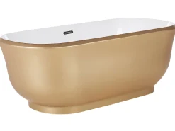 Banheira Autonoma Em Acrilico Dourado 170 X 77 Cm Tesoro