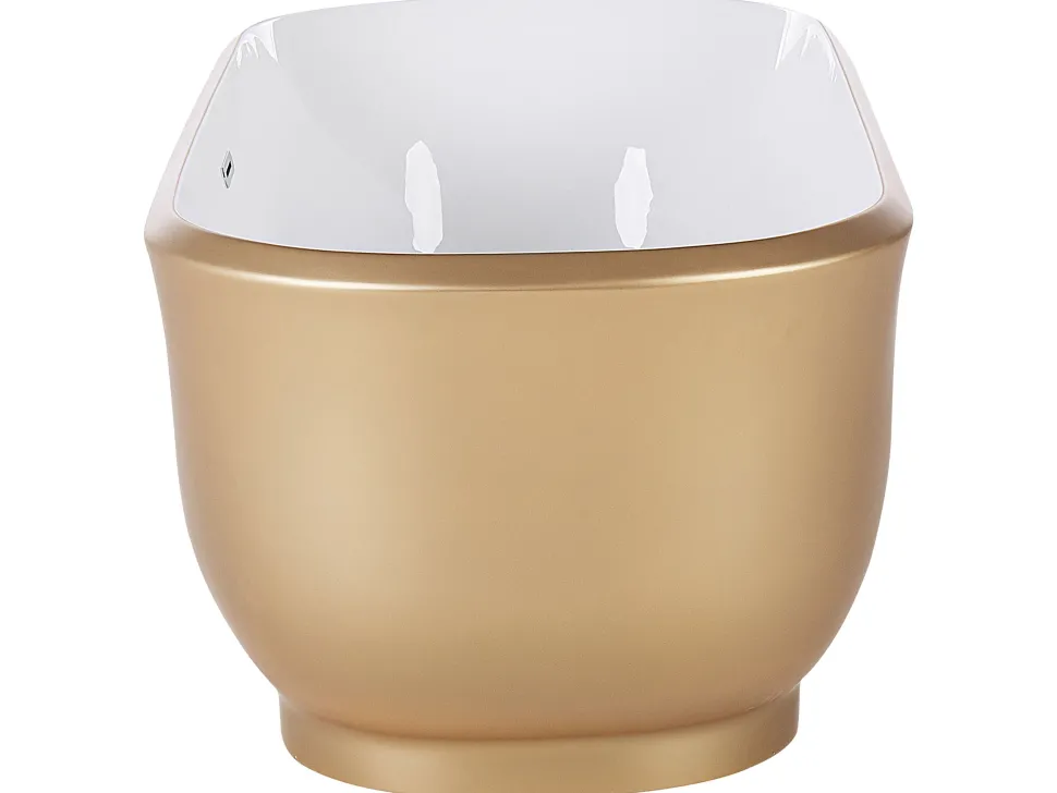 Banheira Autonoma Em Acrilico Dourado 170 X 77 Cm Tesoro