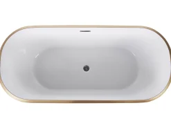 Banheira Autonoma Em Acrilico Dourado 170 X 77 Cm Tesoro