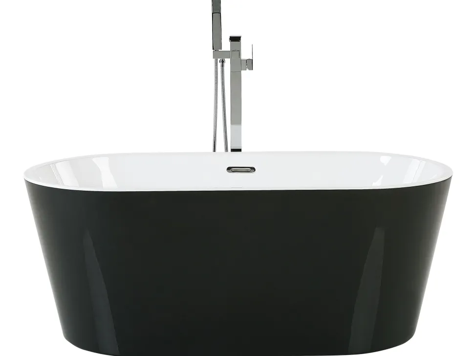 Banheira Autonoma Em Acrilico Preto 150 X 75 Cm Havana