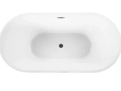 Banheira Autonoma Em Acrilico Preto 150 X 75 Cm Havana