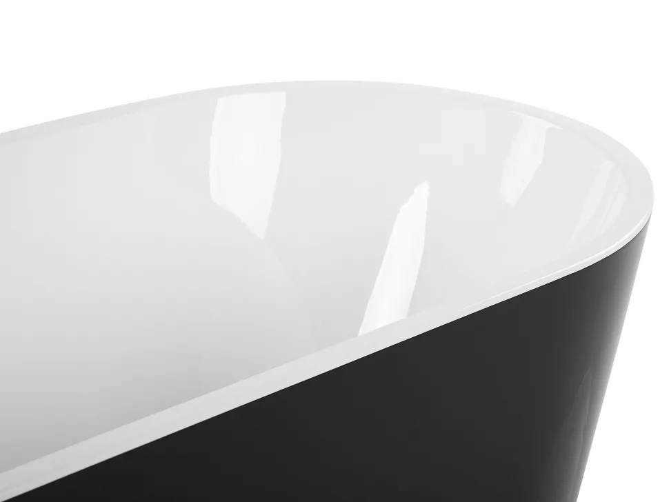 Banheira Autonoma Em Acrilico Preto 150 X 75 Cm Havana